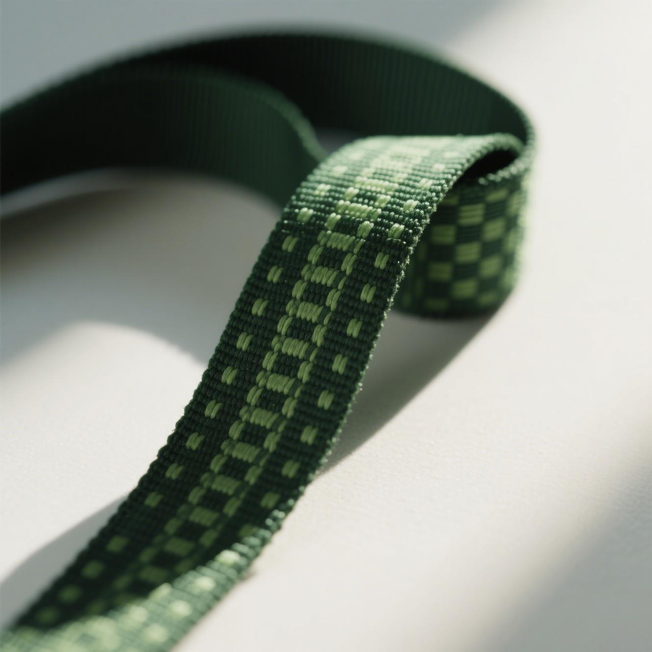 箱包制造厂家必看！高质量短袖提花织带定制宝典